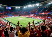 亚太区域足球盛事再展辉煌，球迷狂热追随！